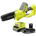 Ryobi ONE+ sladdlös beskärsåg RY18PS15A-120 18V (grön/svart) Li-ion-batteri 2,0Ah