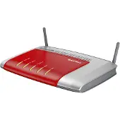 AVM FRITZ!Box 7272 - Trådlös router - DSL-modem 4-ports-switch - 1GbE 2,4 GHz - VoIP-telefonadapter (DECT)