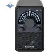 Sangean Bordsradio WR-15BT FM, AM Svart