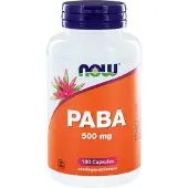 Now - PABA 500mg., 100 KAPS