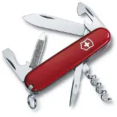 Victorinox Sportsman 0.3803 Schweizisk fickkniv Antal verktyg 17 Röd