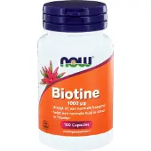 Now , Biotin, 1 000 mcg, 100 Veg Capsuler