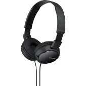 Sony MDR-ZX110 - Hovedtelefoner - on ear - kabling - 3,5 mm jackstik - sort