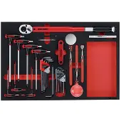 Teng Tools Verktygspaket TTEX17; EVA; 17 st.