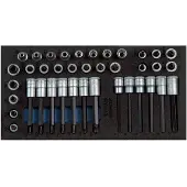 Gedore 1500 CT1-ITX 30 2308983 TORX Skruvmejselsats 3/8 TX 30 39 delar 3/8