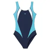 Kangaroos Baddräkt aqua / gentiana / vit