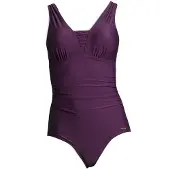 LASCANA Shapingbaddräkt 'Dagmar' aubergine