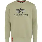 Alpha industries Sweatshirt gyttjefärgad / oliv