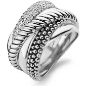 Ti sento bred silverring 12003ZI/56