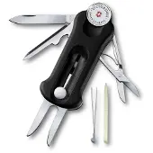 Victorinox Golf Svart Golfgaffel med Markör och Bollmarkör Reparationsverktyg Utrustad med ett Avtagbart Bollsportsverktyg med 10 Funktioner Verktyg, Verktyg, Markör, svart