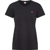 Levi's T-shirts med korta ärmar PERFECT TEE kvinnor - Svart - EU S