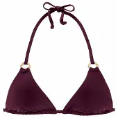 LASCANA Bikiniöverdel 'Kati' bordeaux