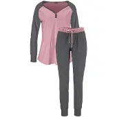 Buffalo Pyjamas grå / rosa