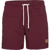 Urban Classics Badshorts körsbärsröd