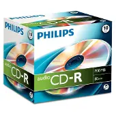 Cd - 10 x CD-R - 700 MB (80min) - CD-fodral