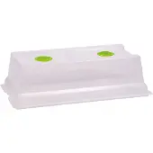 Eda Plastiques lock till upphöjd odlingslåda VEG&Table City, transparent, plast – 1 st (013924 NA/G.ANT)