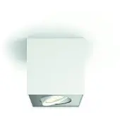 Philips myLiving - Takspotlight - LED - 4.5 W - varmt ljus - 2200-2700 K - låda - vit