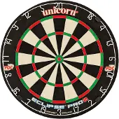 Unicorn Eclipse Pro2 Borst Dartboard Dartboard PDC godkänd