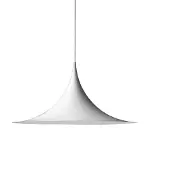 Gubi Taklampa , Semi, dimbara, Vit, Vardagsrum, Metall, Design