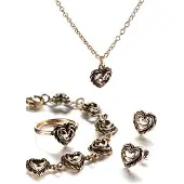 Kalevala Koru Heart of the House berlock liten brons 3265002