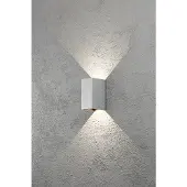 Konstsmide Cremona 7940-310 LED-utomhusväggbelysning EEK: F (A - G) LED LED fast installerad 6 W Grå