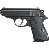 Walther design PPK/S airsoftpistol (6 mm BB, fjädermanövrerad)