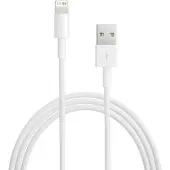 Apple Laddningskabel 2m | Lightning till USB-A | vit | original