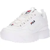 FILA Låg sneaker 'Disruptor' mörkblå / röd / vit
