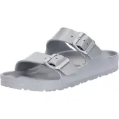 Birkenstock Sandal 'Arizona' silvergrå