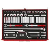 Teng Tools Hylsnyckelsats TTESK63; EVA; 63 st.
