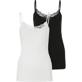 ONLY Topp 'ONLKira' svart / vit