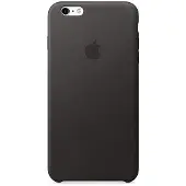 Apple iPhone 6/6s plus leather case - Black