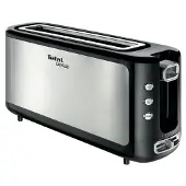 Tefal Vattenkoka Express 1 lång skåra metall Brödrost 7 nivåer av rostning TL365ETR