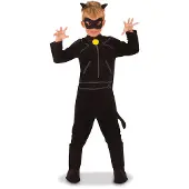 Rubies Maskeradkläder - CAT Noir - - 5-6 år (110-116) - Maskeradkläder