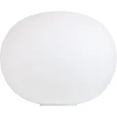 Flos Design bordslampa GLO-BALL, dimbar, Vitt / opal, Vardagsrum / matsal, Glas, Design, Bordslampa