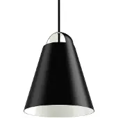 Louis Poulsen Taklampa , Above, dimbara, Svart, Vardagsrum, Metall, Design