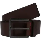 HUGO för män. 50385358 Läderbälte Gionio brun (90 cm), Casual, Hud