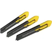 Stanley Kniv med utbytbara blad 2-10-150; 9mm; 3 st.