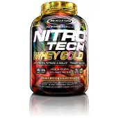 Muscletech Nitro Tech, 100% Vassle Gold, Dubbel Rik Choklad, 2.27Kg(5Lbs)