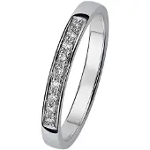 Kohinoor 033-210V-09 Diamantring vitguld Margit 18