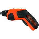 Black & Decker CS3651LC-QW, Eldriven skruvdragare, Pistolhandtag, Svart, Orange, 180 RPM, 5 nm, Batteri