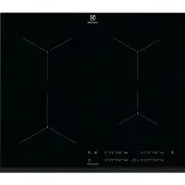 Electrolux EIT61443B - Induktionshäll - 4 kokplattor - Fördjupning - bredd: 56 cm - djup: 49 cm - med fasad framsida - svart