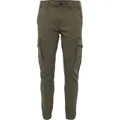Jack & Jones Cargobyxa 'JJIPaul JJFlake' mörkgrön