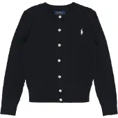 Ralph Lauren Cardigan - Stickad - Marinblå - - 6 år (116) - Cardigan