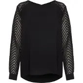 Object Blus 'Zoe' svart