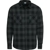 Urban Classics Skjorta antracit / svart