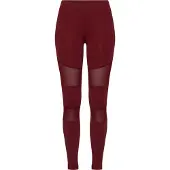 Urban Classics Leggings 'Tech Mech' röd