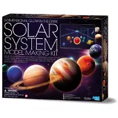 4M - KidzLabs - Solsystem Mobil - - One Size - Kreativt lekset