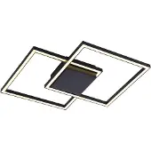 Freelight LED taklampa Falcon, dimbar, Svart, Vardagsrum / matsal, Metall, Modern, LED-taklampa