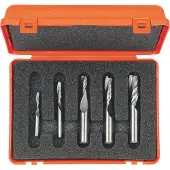 Cmt Fräs borrset upcut spiral; 8 mm; 5 delars